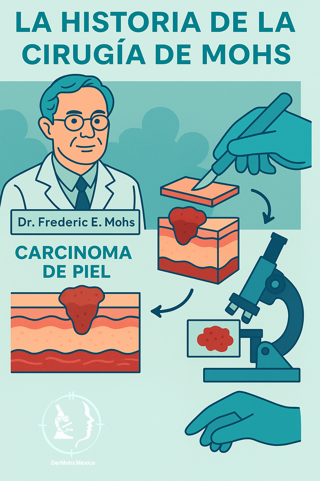 Historia de la cirugía de Mohs | DerMohs Clínica Dermatológica