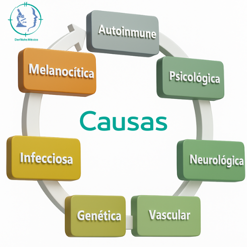 Causas alopecia areata Causas alopecia areata